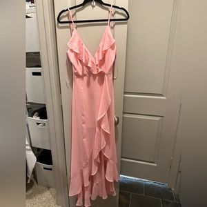 Pink Lilly Flowy maxi dress